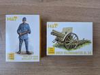 1:72 1/72 HaT 10cm Feldhaubitze M.14 + WWI Austrian Artiller, Ophalen of Verzenden, Zo goed als nieuw, 1:50 of kleiner, Figuur of Figuren