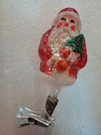 Kerstbal, kerstman op clip, Ophalen of Verzenden, Zo goed als nieuw