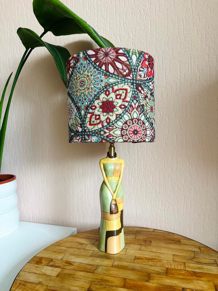 Vaaslamp 60’s, Ophalen of Verzenden, Zo goed als nieuw, Minder dan 50 cm