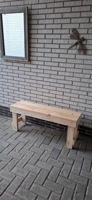 Tuinbankje, houten bankje, bankje,gerecycled hout beschikbaar voor biedingen