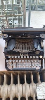 Antieke Erika typemachine  jaren 30, Diversen, Typemachines, Ophalen of Verzenden, Zo goed als nieuw