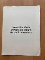 Porsche 911 T, 911 E, 911 S en 911 Targa - Grote folder, Verzenden, Gelezen, Porsche, Porsche