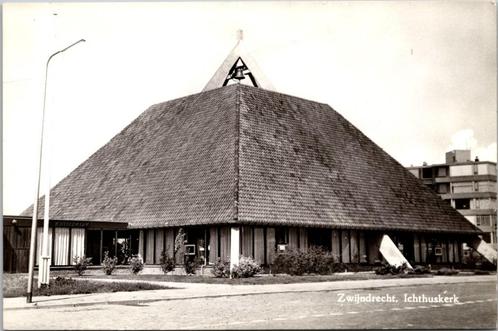Ichthuskerk - Zwijndrecht (1969), Verzamelen, Ansichtkaarten | Nederland, Gelopen, Zuid-Holland, 1960 tot 1980, Verzenden
