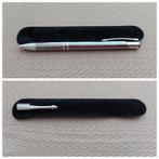 NIEUW! pen, balpen met reclame - in zwart hoesje, Overige merken, Balpen, Nieuw, Ophalen of Verzenden