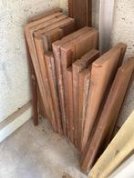 Hardhouten traptreden, Doe-het-zelf en Verbouw, Hout en Planken, 25 tot 50 mm, Ophalen of Verzenden, Zo goed als nieuw, Plank