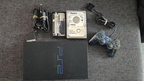 PlayStation 2 Fat FreeHDBoot Network Adapter 120GB HDD, Spelcomputers en Games, Spelcomputers | Sony PlayStation 2, Gebruikt, Phat