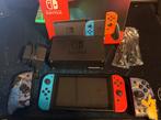 Nintendo switch, Spelcomputers en Games, Spelcomputers | Nintendo Switch, Ophalen, Zo goed als nieuw, Met 2 controllers, Switch Original
