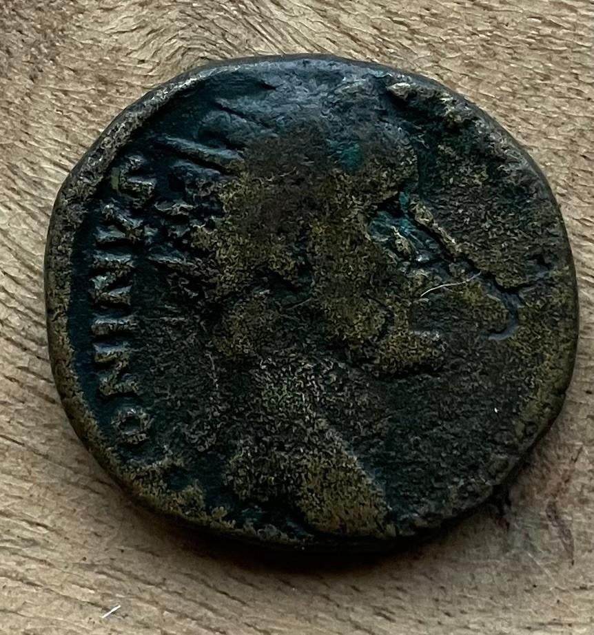 Romeinse Rijk Antonius Pius As (138-161), Postzegels en Munten, Ophalen, Overige landen, Losse munt