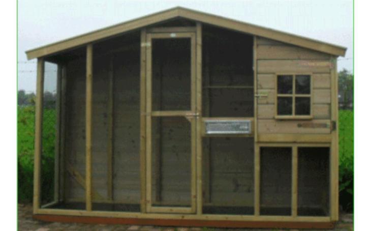 Vogelden vogelkooi volière 🦜🦉🪚🔨🪛, Tuin en Terras, Vogelhuisjes en Vogelbaden, Nieuw, Ophalen