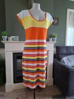 Claudia Strater zomers oranje geel jurk 42 gratis verz in NL, Kleding | Dames, Jurken, Verzenden, Geel, Maat 42/44 (L), Knielengte