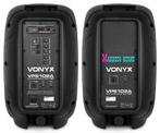 Actieve Speaker set, Luidsprekers, 10" LED, Kabels, VPS102A, Overige merken, Vonyx, Overige typen, Nieuw