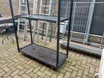 (0443B) Verrijdbare stelling van 135x65x155 cm LxBxH., Ophalen, Gebruikt, ., .