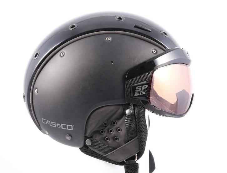 54 55 56 57 58 skihelm/snowboardhelm CASCO SP-6 Visor, Sport en Fitness, Skiën en Langlaufen, Gebruikt, Overige typen, Skiën, Overige merken