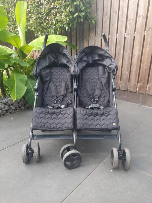 Duowagen / Tweelingwagen - Compact Inklapbaar, Kinderen en Baby's, Buggy's, Gebruikt, Ophalen