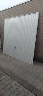 Stalen kanteldeur inclusief sleutel., Ophalen, Garagedeur, Zo goed als nieuw, 120 cm of meer
