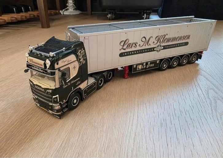 Tekno Scania Lars M. Klemmensen, Hobby en Vrije tijd, Modelbouw | Auto's en Voertuigen, Truck, 1:32 tot 1:50, Overige merken, Ophalen of Verzenden