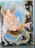 Schilderij " Zee geluk "., Antiek en Kunst, Kunst | Schilderijen | Klassiek, Verzenden