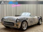 Chevrolet Corvette C1 524Ci Monster (7,5L) / 1955 Restomod /, Auto's, Oldtimers, Automaat, Wit, Leder, 2 stoelen