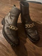 Bruin/brons leren laarsje van het merk KANNA maat 40, Bruin, Lage of Enkellaarzen, Ophalen of Verzenden, Zo goed als nieuw