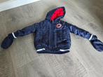 Blauw winterjasje met wanten – maat 74, Zeeman, Ophalen of Verzenden, Zo goed als nieuw, Jasje