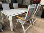 Lucca SUNS Aluminium standen stoel met textileen, Ophalen, Nieuw, Aluminium, Verstelbaar