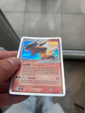 Typhlosion EX 110/115 – EX Unseen Forces beschikbaar voor biedingen