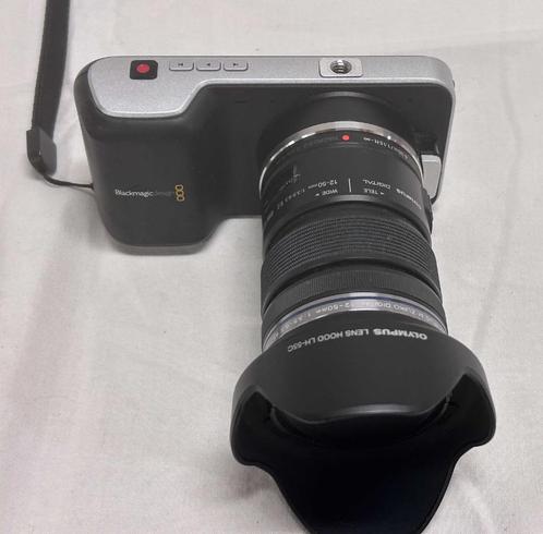 BlackMagic Design Pocket Cinema Camera, incl. Olympus lens!, Audio, Tv en Foto, Videocamera's Digitaal, Gebruikt, Camera, Overige merken