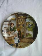 Bord met opdruk kaasmakerij, Ter Steege jaren 80, Ophalen of Verzenden, Zo goed als nieuw, Bord(en), Overige stijlen