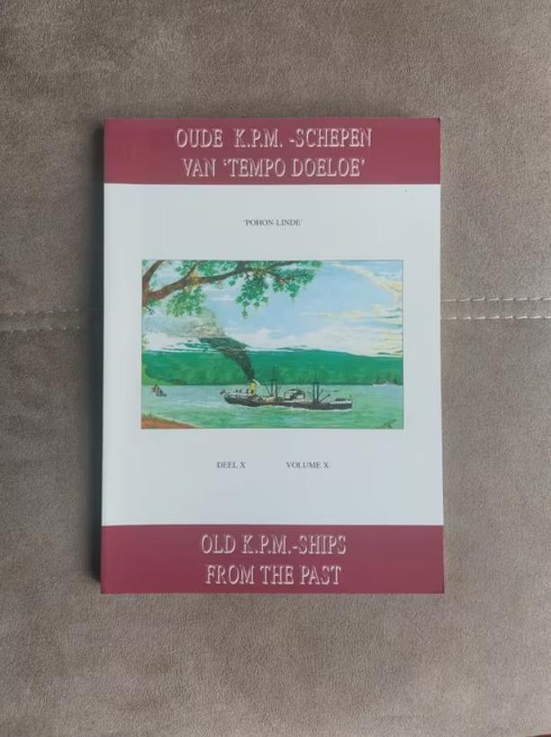 Oude K.P.M. -schepen van 'Tempo Doeloe' door L. Lindeboom, Verzamelen, Scheepvaart, Zo goed als nieuw, Boek of Tijdschrift, Ophalen of Verzenden