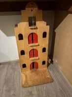 Van Dijk speelgoed houten pakhuis, Ophalen, Gebruikt