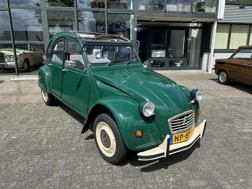 Citroen 2 CV uit 1985 2CV 6, Auto's, Oldtimers, Bedrijf, Citroën, Benzine, Sedan, Handgeschakeld, Origineel Nederlands, Groen