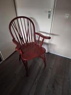 Houten stoel, Huis en Inrichting, Ophalen, Gebruikt, Eén, Rood