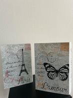 Decoratieve Boeken - Wit & Roze, Ophalen of Verzenden, Zo goed als nieuw, Overige materialen, Minder dan 50 cm