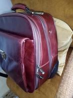 Claymore koffer/werktas Leer met sleuteltje, Ophalen of Verzenden, Zo goed als nieuw, Leer, Wieltjes