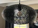 Zwarte ovale hanglamp van metaal, Huis en Inrichting, Lampen | Hanglampen, Ophalen, Metaal, Minder dan 50 cm