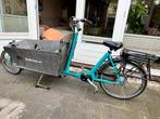 Bakfiets Cargo long elektrisch Shimano steps, Fietsen en Brommers, Fietsen | Bakfietsen, Gebruikt, Huif, 3 kinderen, Ophalen