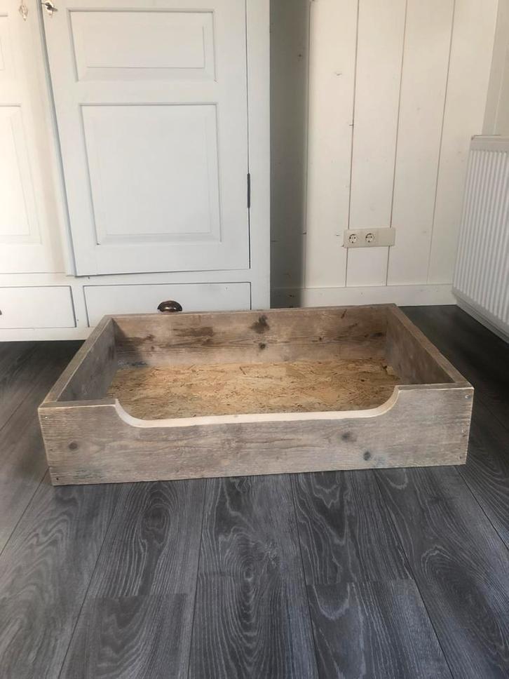 Hondenmand van steigerhout 100x70 OP MAAT GEMAAKT, Dieren en Toebehoren, Hondenmanden, Nieuw, Overige, Ophalen of Verzenden