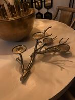 Pols potten  twiggy kandelaar, Ophalen of Verzenden, Metaal, Minder dan 25 cm