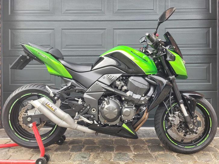 Kawasaki Z750 Z 750 Nieuwe Banden Sportdemper (bj 2008), Motoren, Motoren | Kawasaki, Bedrijf, Naked bike, meer dan 35 kW, Handvatverwarming