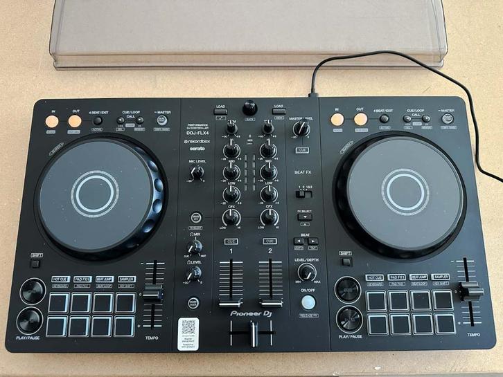 Pioneer DDJ FLX4 als nieuw met fabrieksgarantie & decksaver, Muziek en Instrumenten, Dj-sets en Draaitafels, Zo goed als nieuw