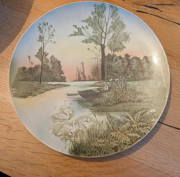 Vintage Wandbord Villeroy en Boch, Antiek en Kunst, Antiek | Wandborden en Tegels, Ophalen of Verzenden
