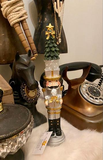 Clayre & Eef Notenkraker - 24 cm beschikbaar voor biedingen