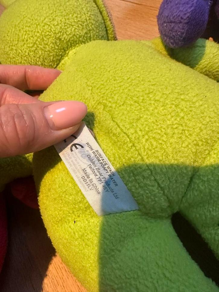 Golden Bear Teletubbies - Tinky Winky, Dipsy, Po, Kinderen en Baby's, Speelgoed | Knuffels en Pluche, Gebruikt, Beer, Ophalen of Verzenden