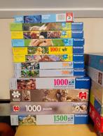 puzzels vanaf 100 tot 1500 stuks, Ophalen, 500 t/m 1500 stukjes, Zo goed als nieuw