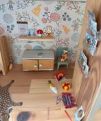 Poppenhuis met inrichting , gratis verzending, Ophalen of Verzenden, Zo goed als nieuw, Poppenhuis