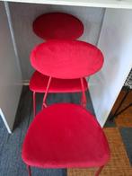 Bold Monkey rood/purple/bees set 2 eetkamerstoelen NIEUW, Verzenden, Design, Nieuw, Metaal