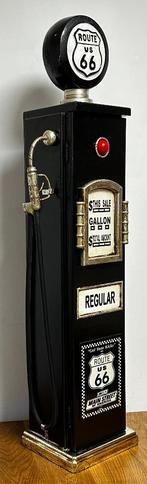 Benzinepomp kast route 66 zwart decoratie kast van hout deco, Info@deconoord.nl, Jongetje of Meisje, Deco Noord, Nieuw