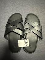 Zara Heren Slippers Maat 42 - Nieuw met kaartje erop, Ophalen of Verzenden, Zo goed als nieuw, Zwart, Slippers
