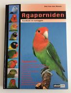 Agaporniden Handboek en naslaggids Dirk van den Abeele, Boeken, Ophalen of Verzenden, Vogels, Zo goed als nieuw, Dirk van den Abeele