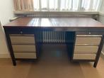 Vintage Bureau met Lades, Ophalen, Zo goed als nieuw, Bureau